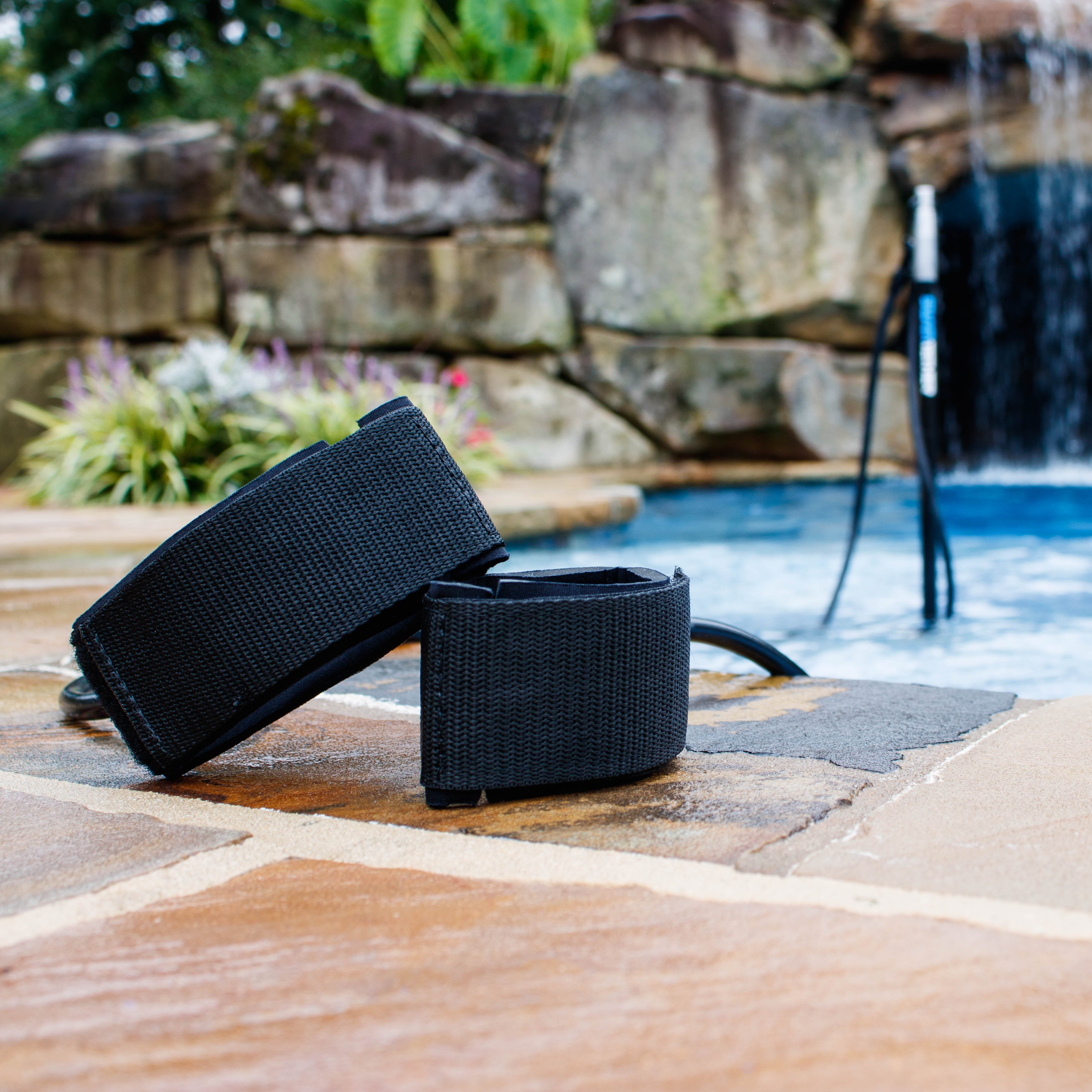 Leg Workout Ankle Cuffs – For Swim Spa & Pool Resistance Training — additional view 3