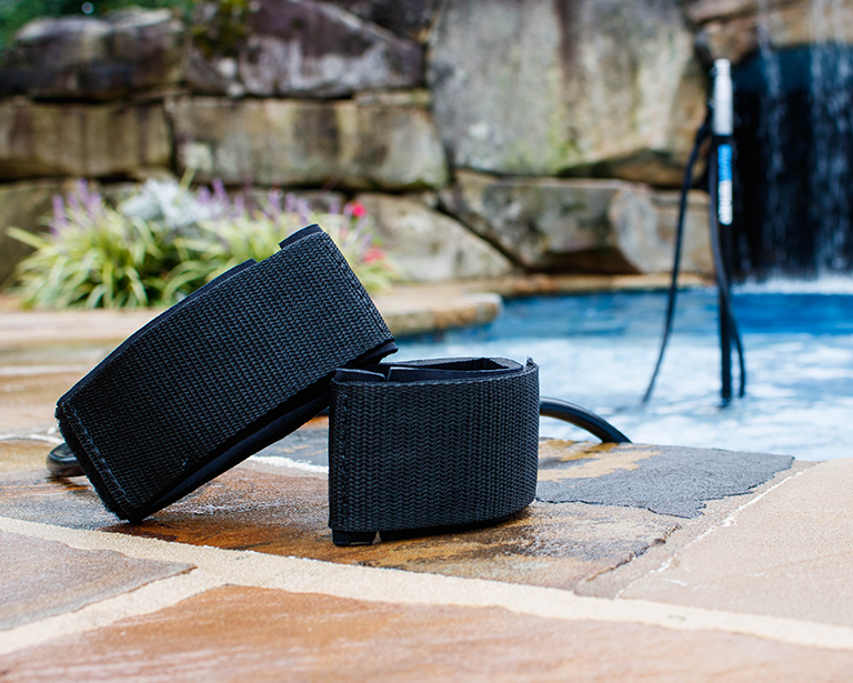 Lower body workout with Swim Tether