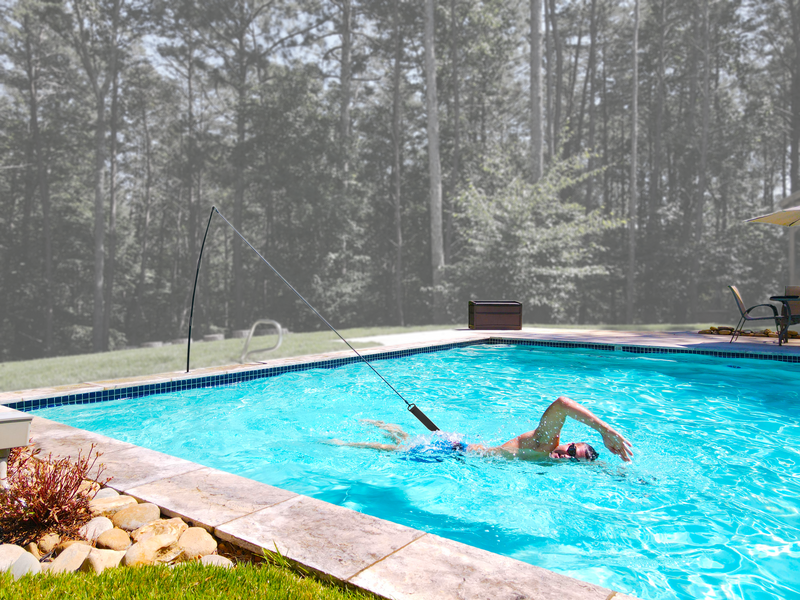 Swimming with Swim Tether