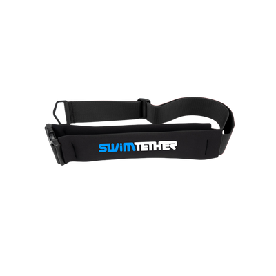 Swim Tether neoprene swim belt with adjustable fit